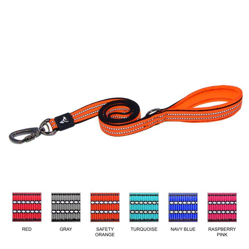 VARIO NYLON LEASH W/ Click and Lock Snap Hook -4ft