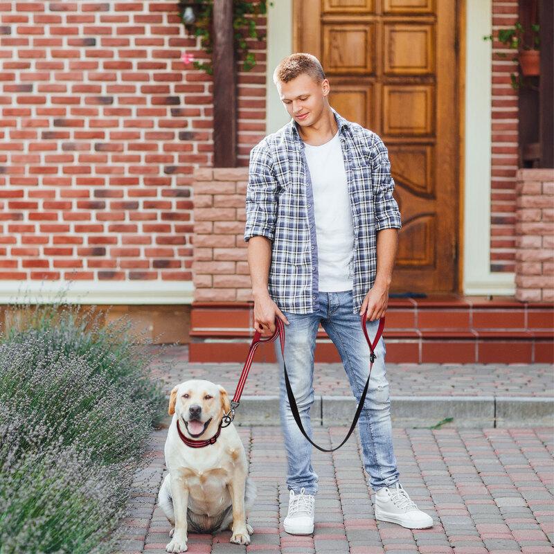 VARIO Double Handle With Neoprene Leash - 6ft